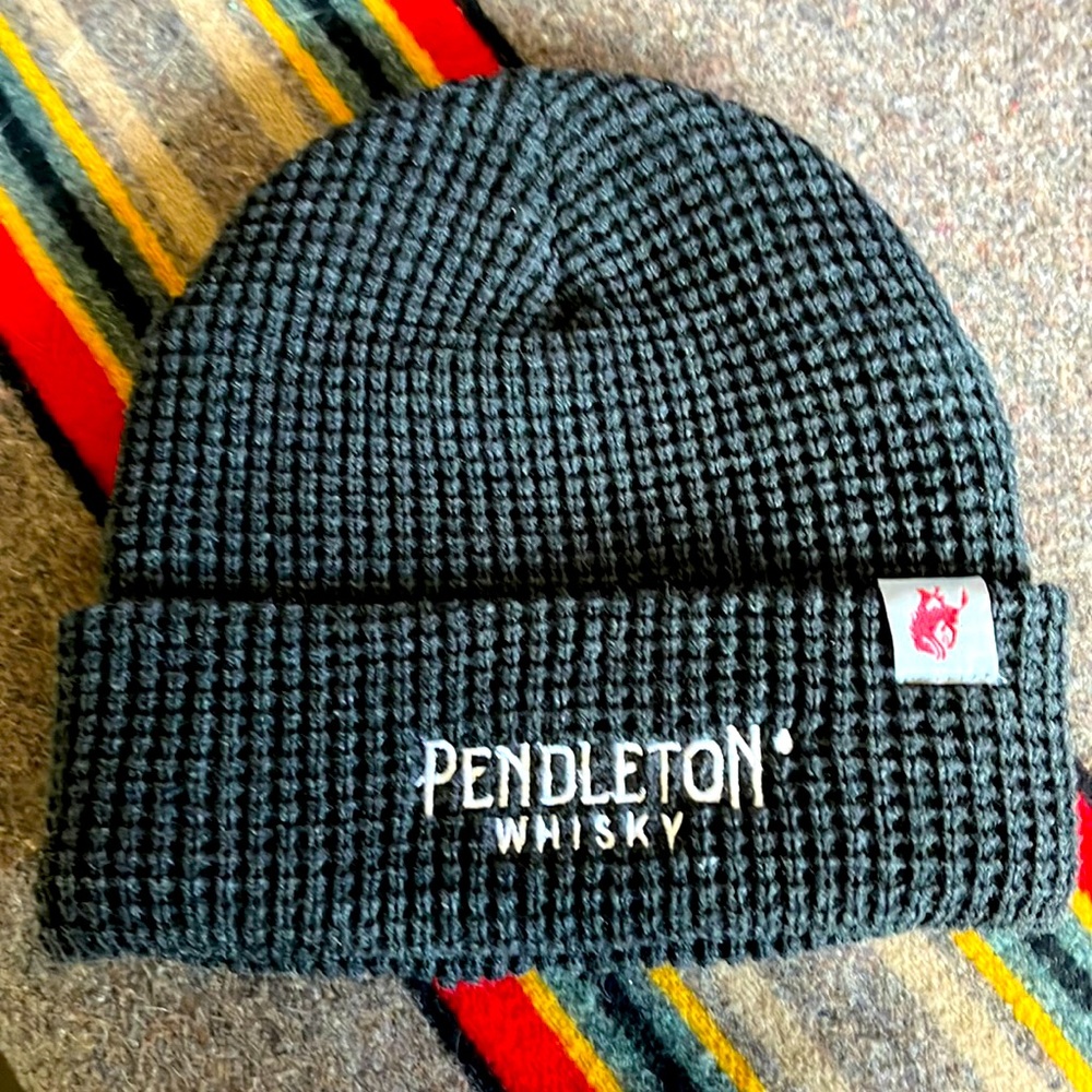 Pendleton waffle weave beanie